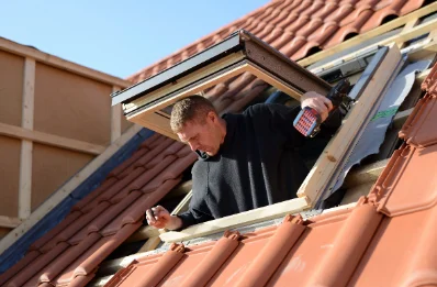 Pose de fenêtres de toit Velux au Thil